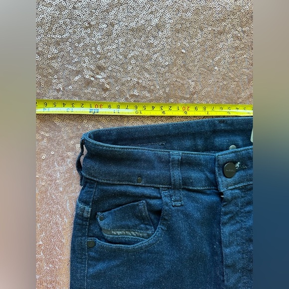 Diesel Slandy Women's Super Slim Skinny Jeans Medium Wash Denim Sz 25. Authentic - Picture 9 of 9